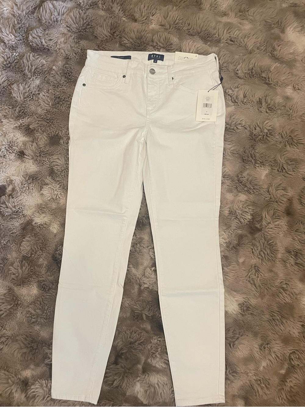 NYDJ White Skinny Jeans - Clean Modern Fit